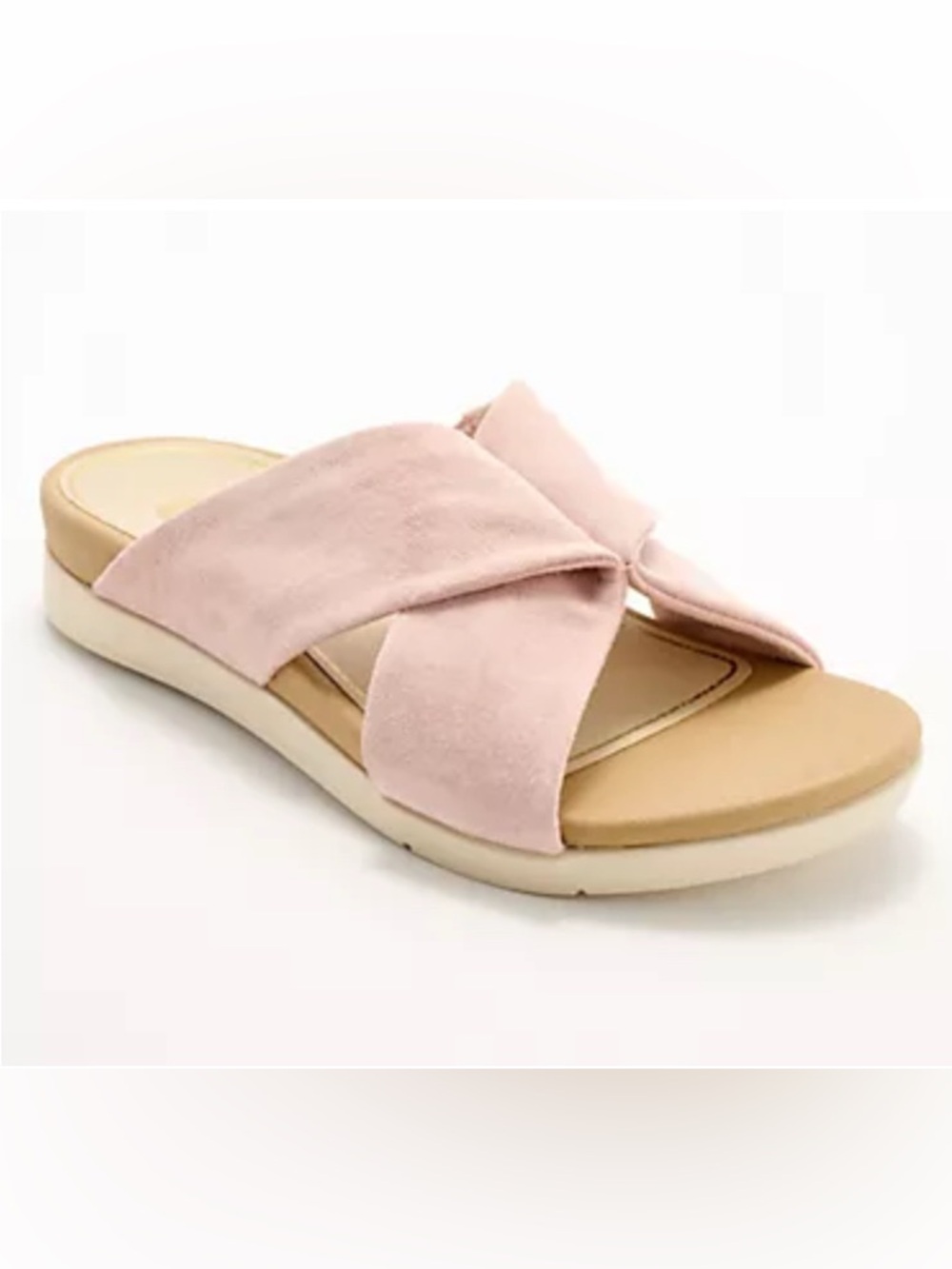 Waco Shoe Company Revitalign Riviera Slides in Peach Whip Sz 7D